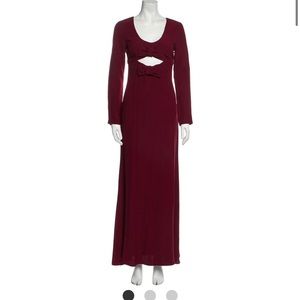 Staud Scoop Neck Long Dress w/ Tags